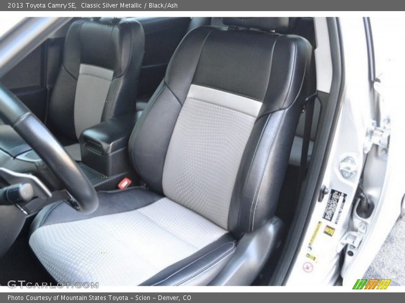 Classic Silver Metallic / Black/Ash 2013 Toyota Camry SE