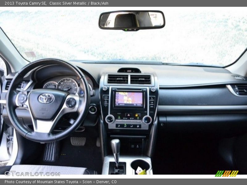 Classic Silver Metallic / Black/Ash 2013 Toyota Camry SE