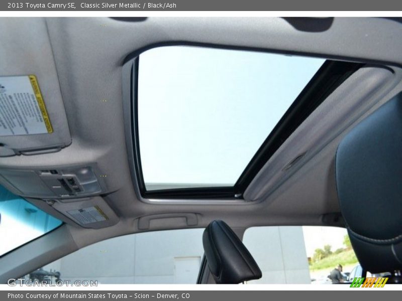 Classic Silver Metallic / Black/Ash 2013 Toyota Camry SE