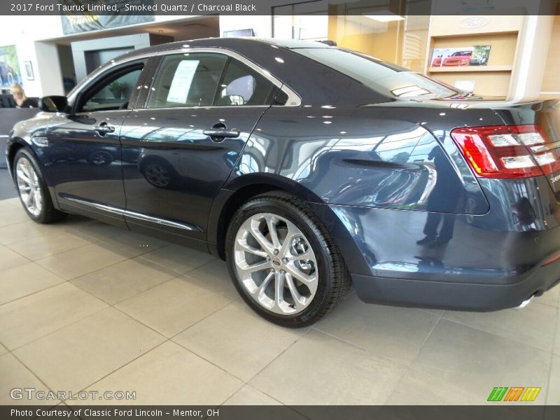 Smoked Quartz / Charcoal Black 2017 Ford Taurus Limited