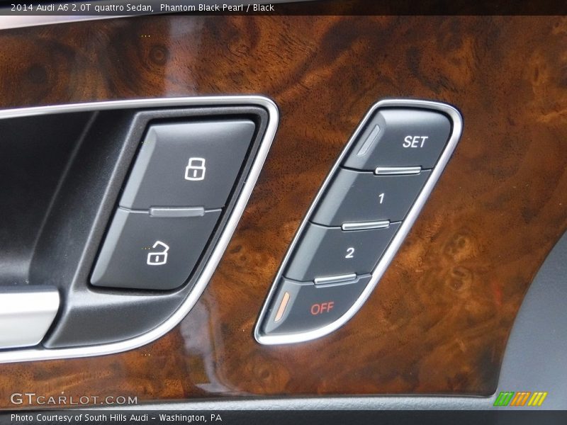 Phantom Black Pearl / Black 2014 Audi A6 2.0T quattro Sedan