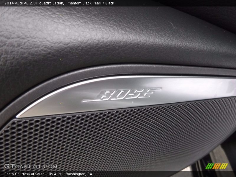 Phantom Black Pearl / Black 2014 Audi A6 2.0T quattro Sedan