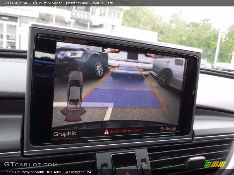 Phantom Black Pearl / Black 2014 Audi A6 2.0T quattro Sedan