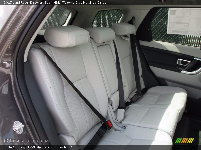 Rear Seat of 2017 Discovery Sport HSE