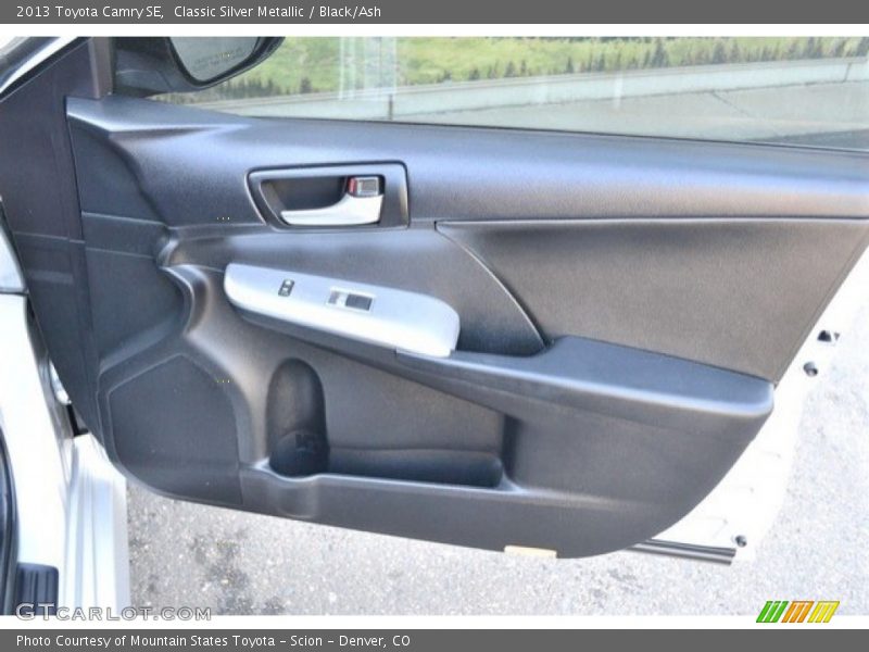 Classic Silver Metallic / Black/Ash 2013 Toyota Camry SE