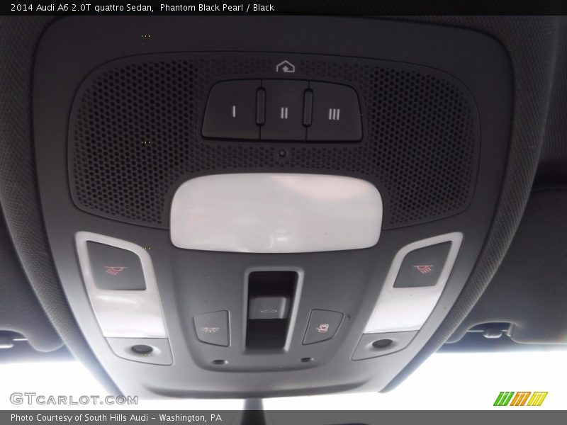 Phantom Black Pearl / Black 2014 Audi A6 2.0T quattro Sedan