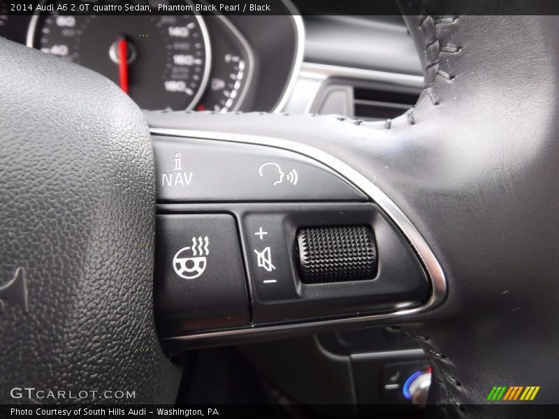 Phantom Black Pearl / Black 2014 Audi A6 2.0T quattro Sedan