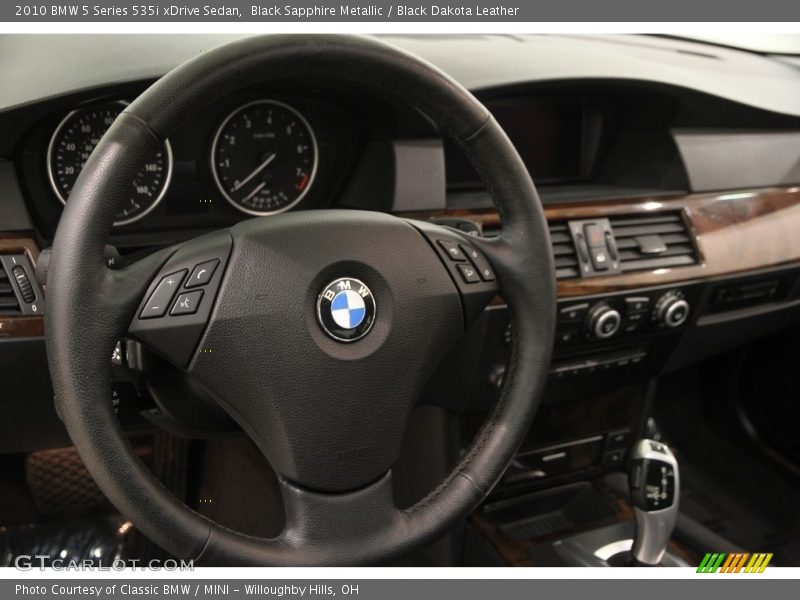  2010 5 Series 535i xDrive Sedan Steering Wheel