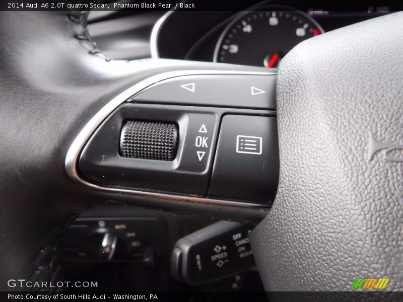 Phantom Black Pearl / Black 2014 Audi A6 2.0T quattro Sedan