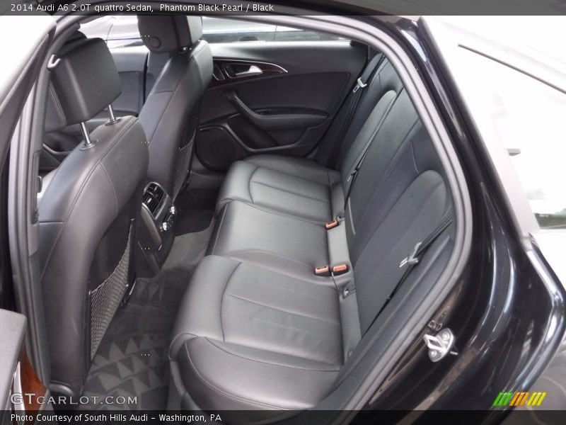 Phantom Black Pearl / Black 2014 Audi A6 2.0T quattro Sedan