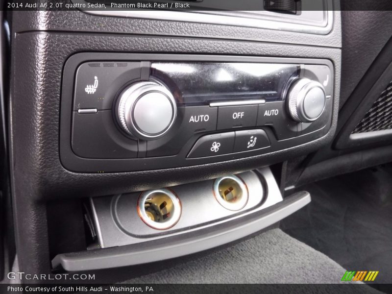 Phantom Black Pearl / Black 2014 Audi A6 2.0T quattro Sedan