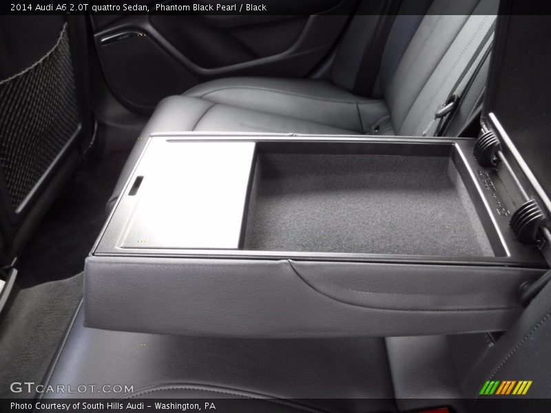 Phantom Black Pearl / Black 2014 Audi A6 2.0T quattro Sedan