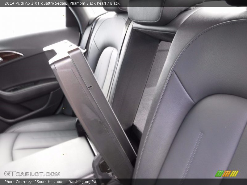 Phantom Black Pearl / Black 2014 Audi A6 2.0T quattro Sedan