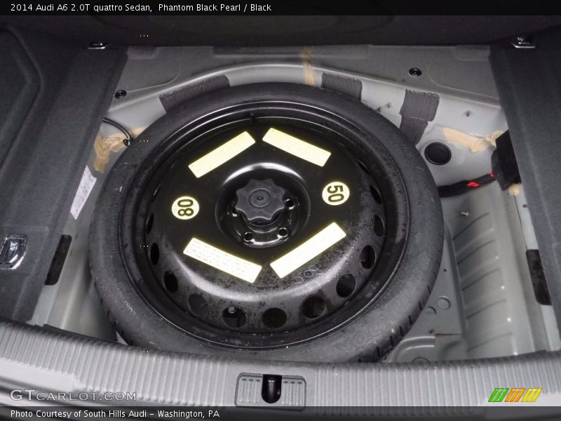 Phantom Black Pearl / Black 2014 Audi A6 2.0T quattro Sedan