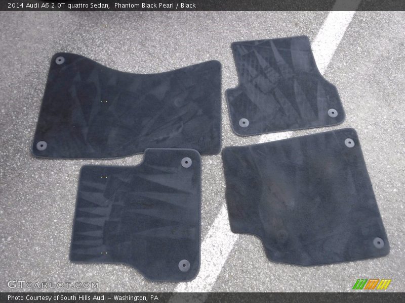 Phantom Black Pearl / Black 2014 Audi A6 2.0T quattro Sedan