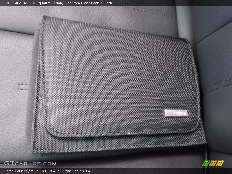 Phantom Black Pearl / Black 2014 Audi A6 2.0T quattro Sedan