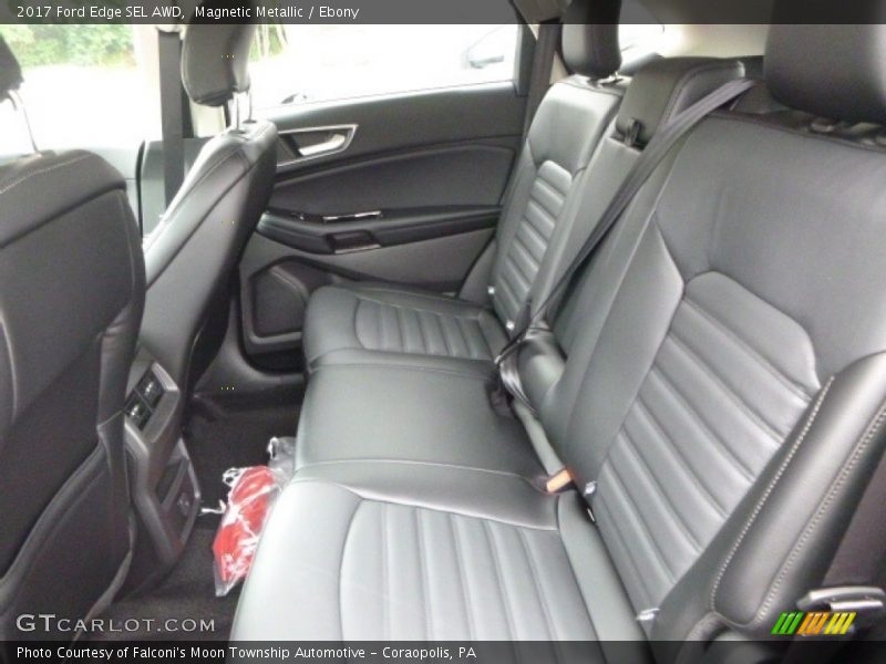 Magnetic Metallic / Ebony 2017 Ford Edge SEL AWD