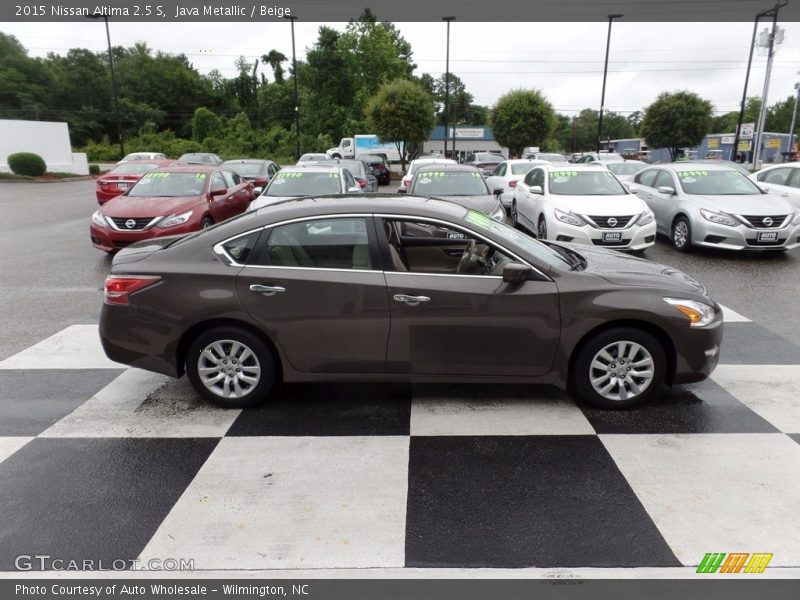 Java Metallic / Beige 2015 Nissan Altima 2.5 S