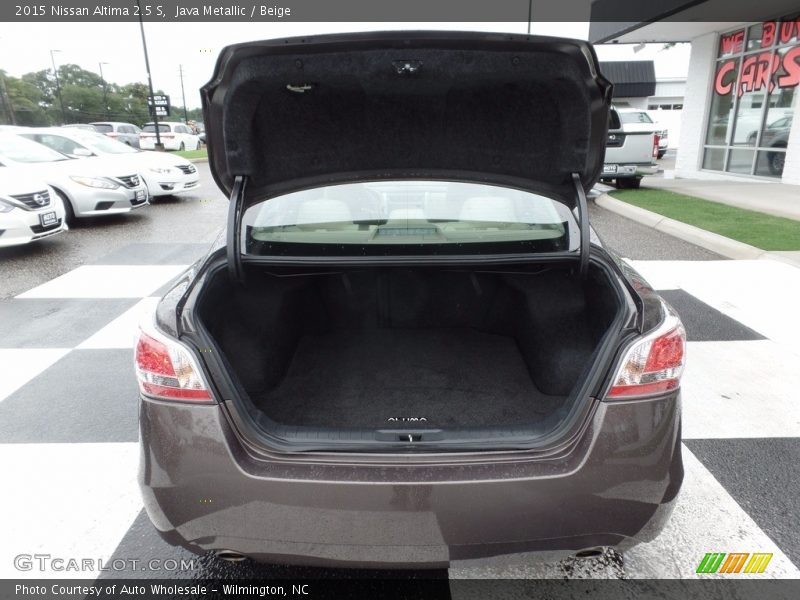 Java Metallic / Beige 2015 Nissan Altima 2.5 S