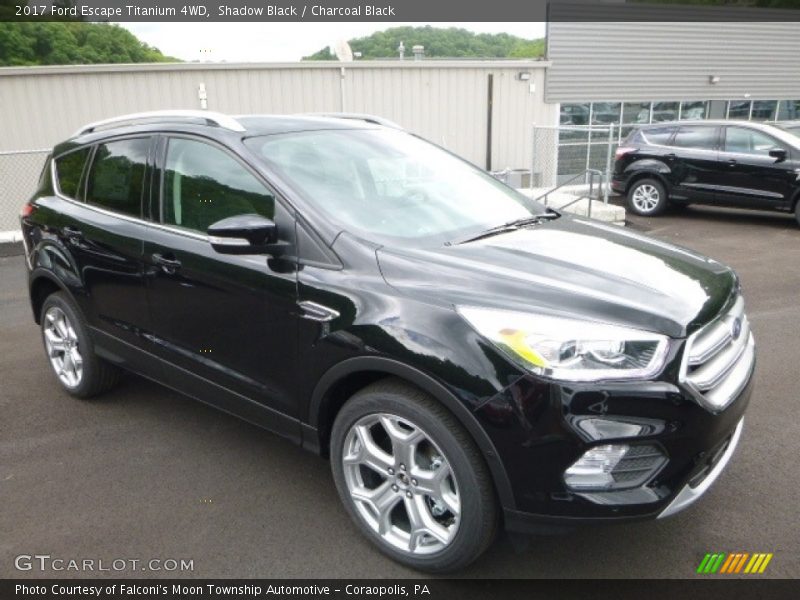 Shadow Black / Charcoal Black 2017 Ford Escape Titanium 4WD
