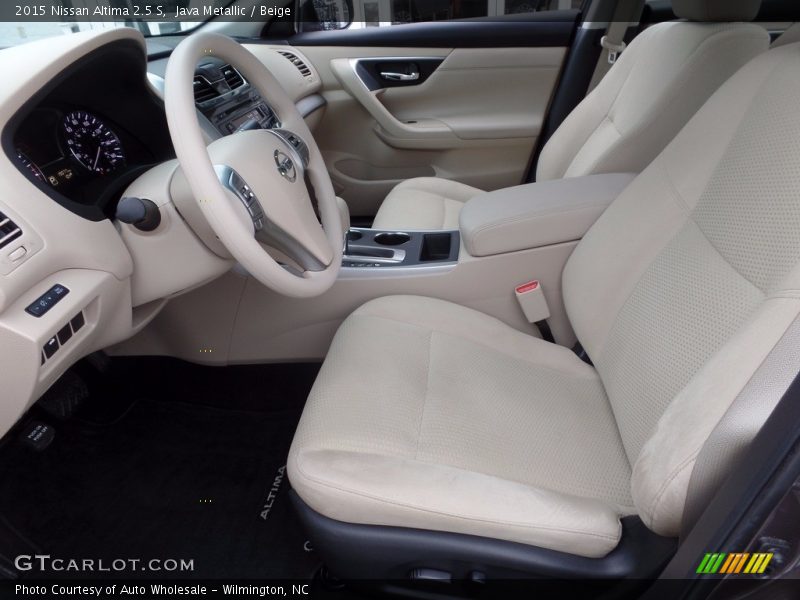 Java Metallic / Beige 2015 Nissan Altima 2.5 S