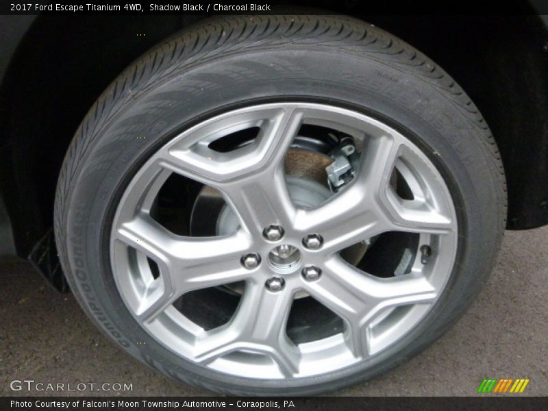 Shadow Black / Charcoal Black 2017 Ford Escape Titanium 4WD