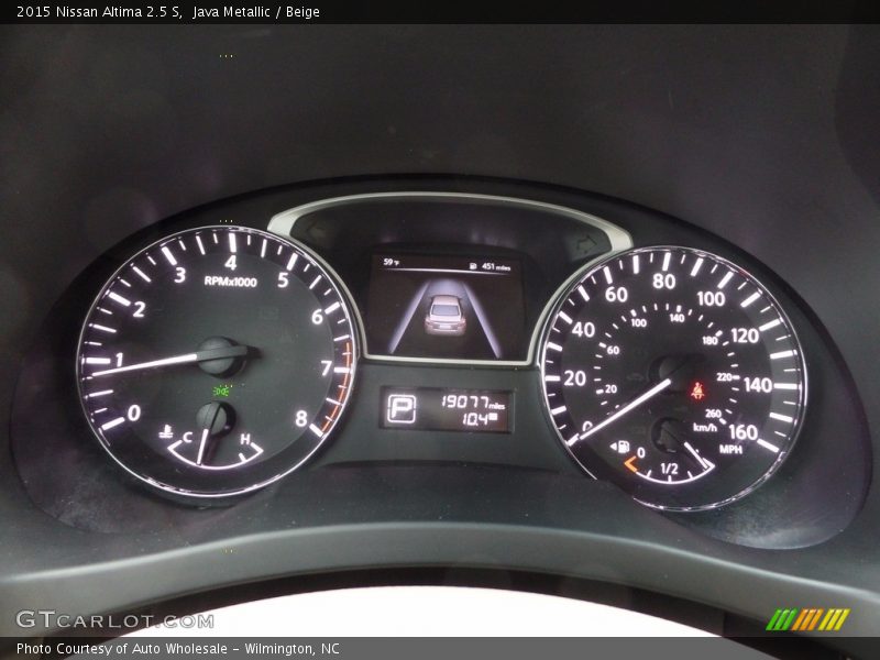 Java Metallic / Beige 2015 Nissan Altima 2.5 S