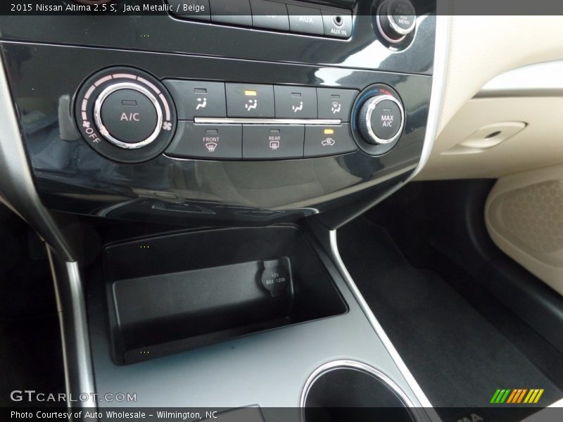 Java Metallic / Beige 2015 Nissan Altima 2.5 S