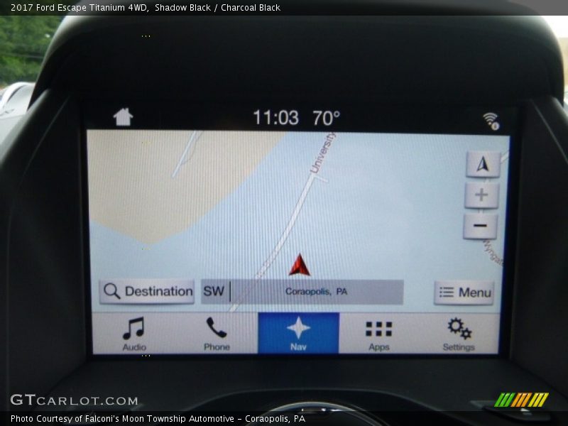 Shadow Black / Charcoal Black 2017 Ford Escape Titanium 4WD