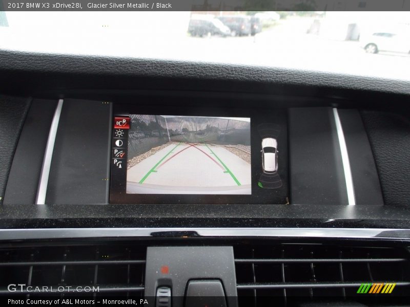 Glacier Silver Metallic / Black 2017 BMW X3 xDrive28i