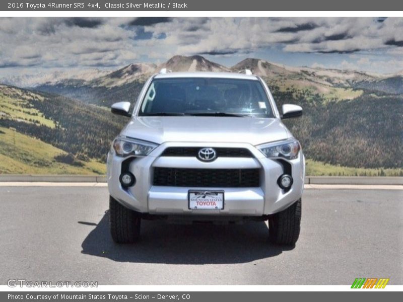 Classic Silver Metallic / Black 2016 Toyota 4Runner SR5 4x4