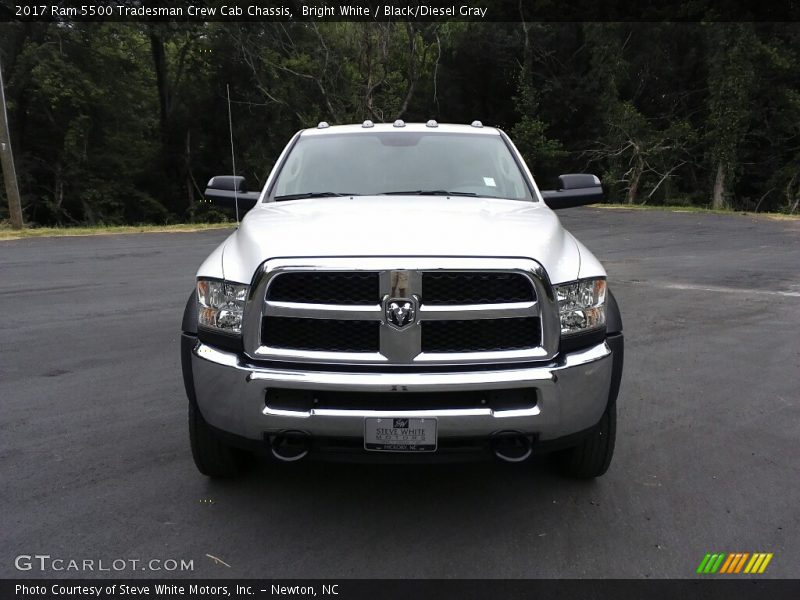 Bright White / Black/Diesel Gray 2017 Ram 5500 Tradesman Crew Cab Chassis