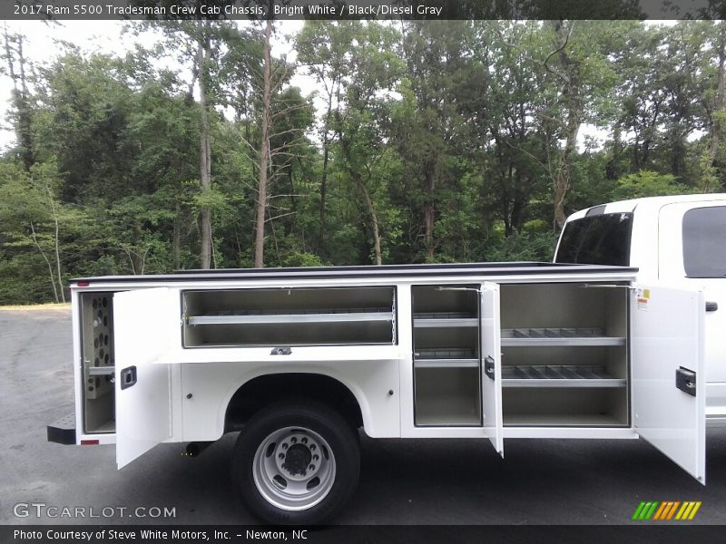 Bright White / Black/Diesel Gray 2017 Ram 5500 Tradesman Crew Cab Chassis