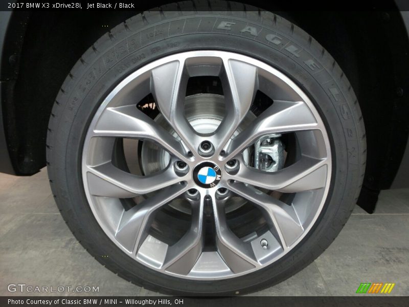 Jet Black / Black 2017 BMW X3 xDrive28i
