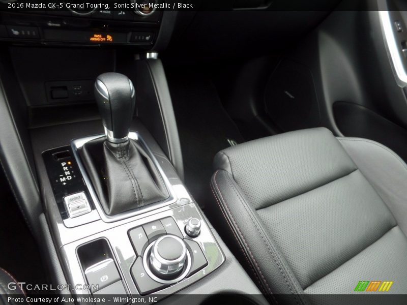 Sonic Silver Metallic / Black 2016 Mazda CX-5 Grand Touring