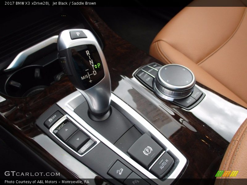 Jet Black / Saddle Brown 2017 BMW X3 xDrive28i