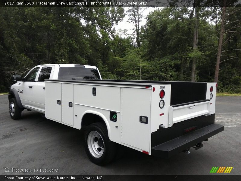 Bright White / Black/Diesel Gray 2017 Ram 5500 Tradesman Crew Cab Chassis