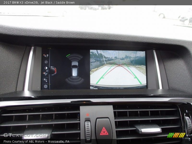 Jet Black / Saddle Brown 2017 BMW X3 xDrive28i