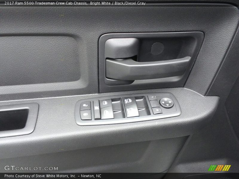 Bright White / Black/Diesel Gray 2017 Ram 5500 Tradesman Crew Cab Chassis