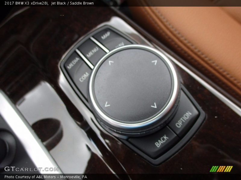 Jet Black / Saddle Brown 2017 BMW X3 xDrive28i