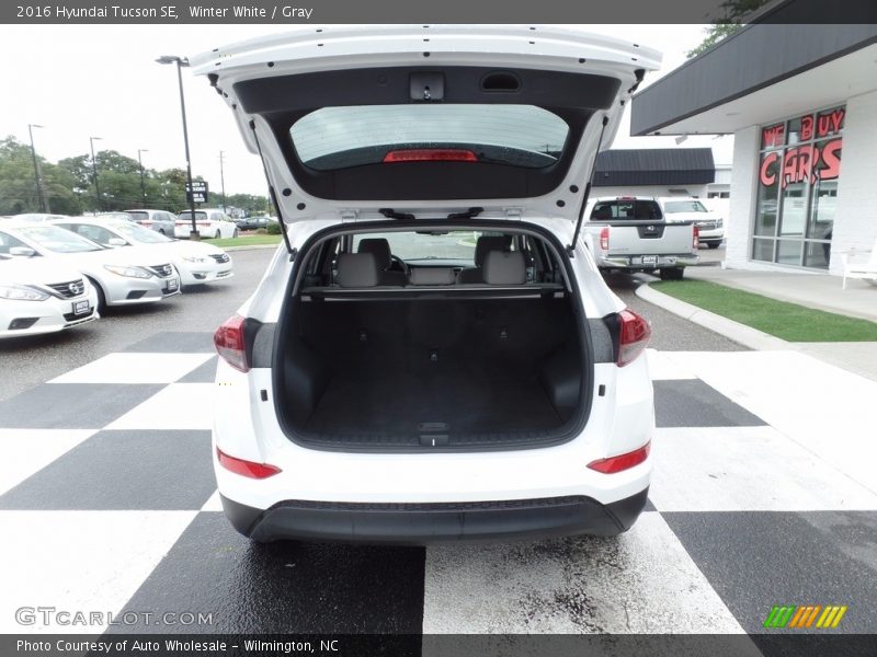 Winter White / Gray 2016 Hyundai Tucson SE