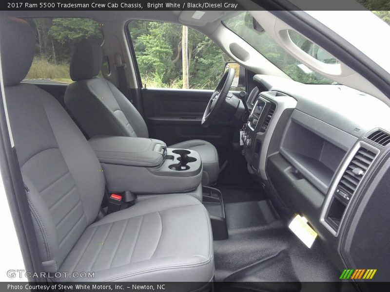 Bright White / Black/Diesel Gray 2017 Ram 5500 Tradesman Crew Cab Chassis