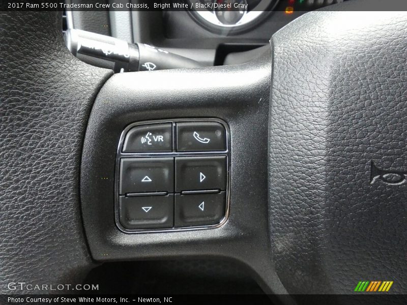 Bright White / Black/Diesel Gray 2017 Ram 5500 Tradesman Crew Cab Chassis