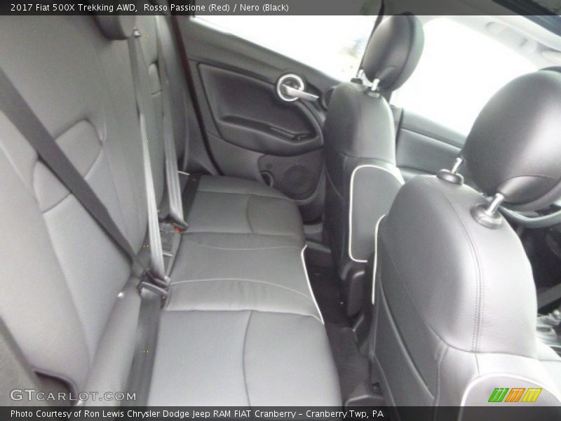 Rosso Passione (Red) / Nero (Black) 2017 Fiat 500X Trekking AWD