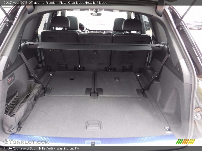Orca Black Metallic / Black 2017 Audi Q7 3.0T quattro Premium Plus