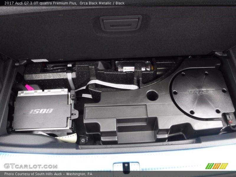 Orca Black Metallic / Black 2017 Audi Q7 3.0T quattro Premium Plus
