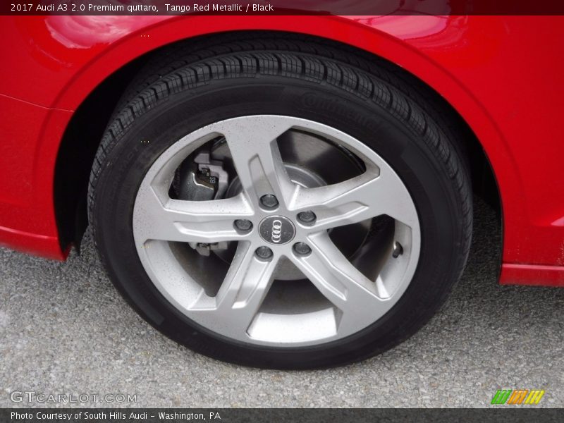 Tango Red Metallic / Black 2017 Audi A3 2.0 Premium quttaro