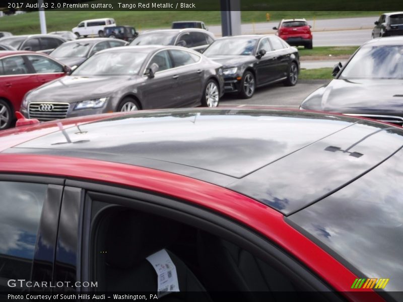 Tango Red Metallic / Black 2017 Audi A3 2.0 Premium quttaro