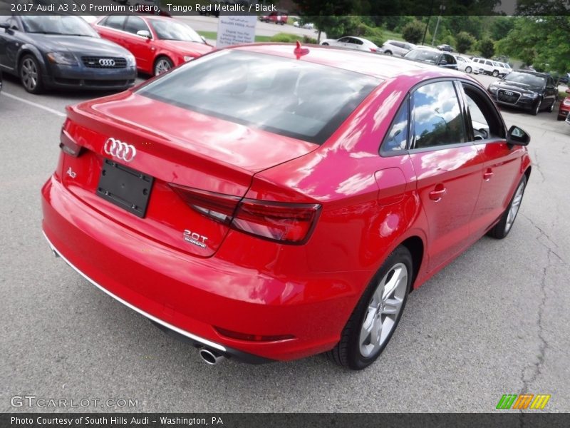 Tango Red Metallic / Black 2017 Audi A3 2.0 Premium quttaro