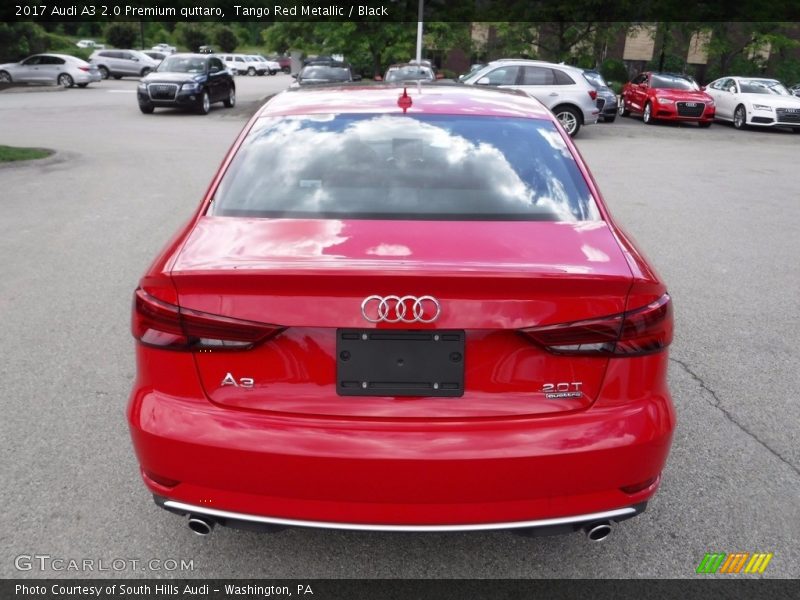 Tango Red Metallic / Black 2017 Audi A3 2.0 Premium quttaro